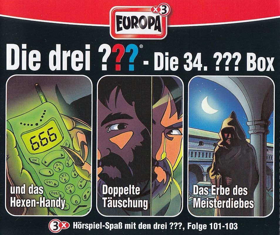 Die drei ???: Die 34. ??? Box - Folgen 101 - 103 [3 CDs]