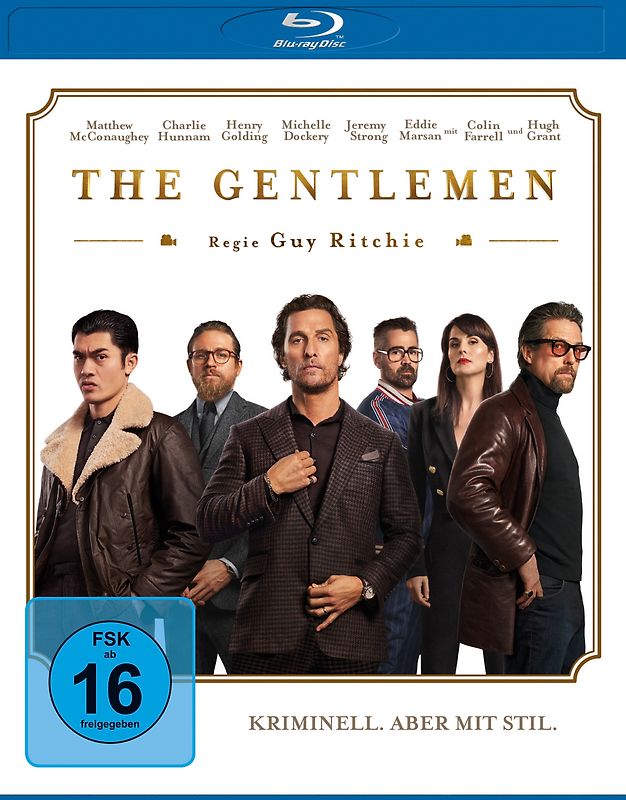 The Gentlemen Blu-ray Disc