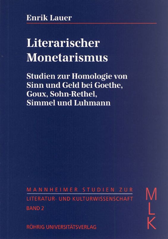 Literarischer Monetarismus