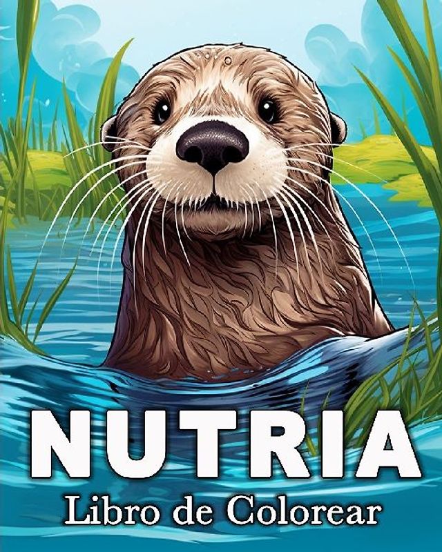 Nutria Libro de Colorear