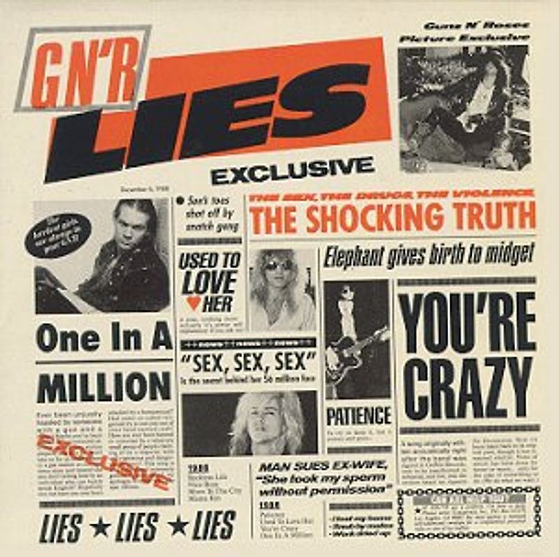 Guns n' Roses - G n' R lies (1986)