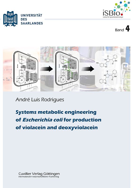 Systems metabolic engineering of Escherichia coli for production of violacein and deoxyviolacein