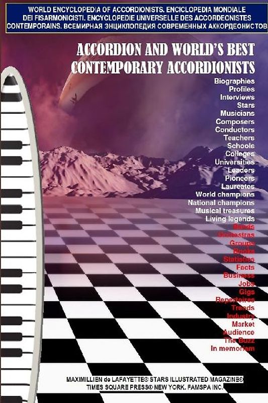 Second Edition-Accordion and World's Best Contemporary Accordionists