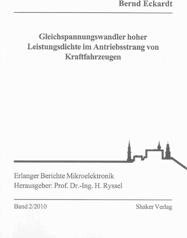 Gleichspannungswandler hoher Leistungsdichte im Antriebsstrang von Kraftfahrzeugen