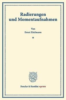 Radierungen und Momentaufnahmen.