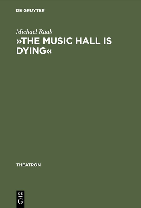 »The music hall is dying«