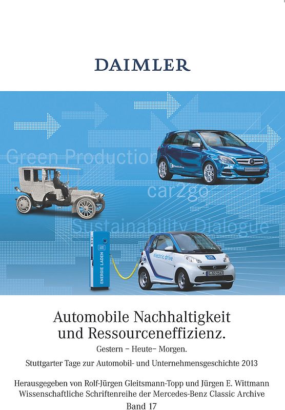 Automobile Nachhaltigkeit und Ressourceneffizienz - Band 17