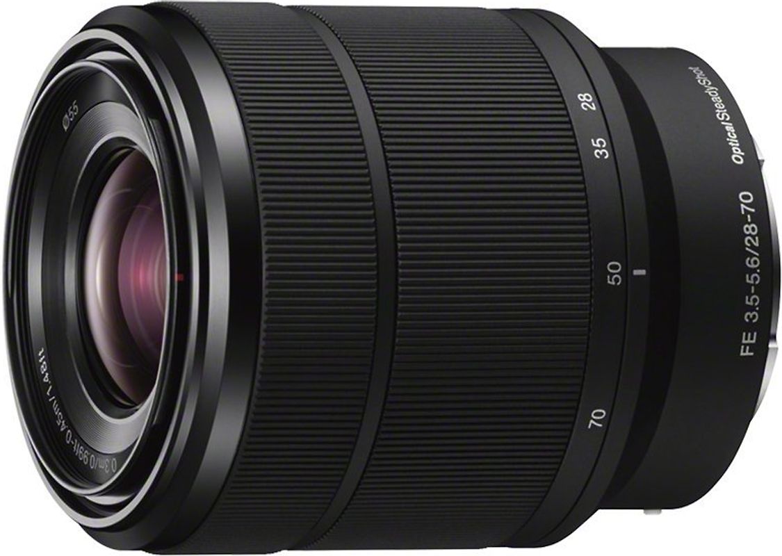 Sony FE 28-70 mm F3.5-5.6 OSS 55 mm Filtergewinde (Sony E-mount Anschluss) schwarz