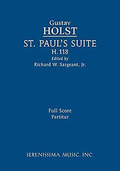 St. Paul's Suite, H.118: Full score