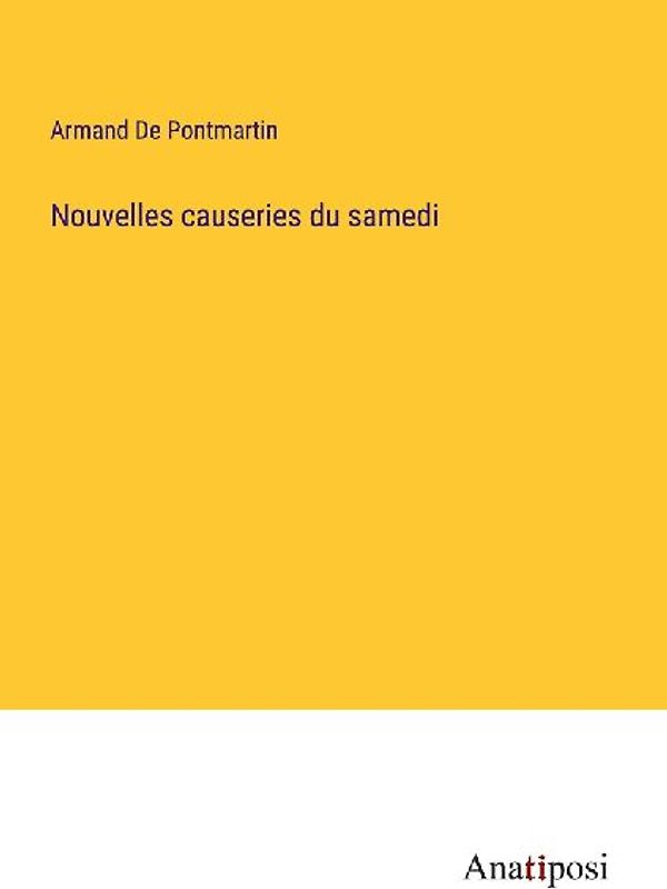 Nouvelles causeries du samedi
