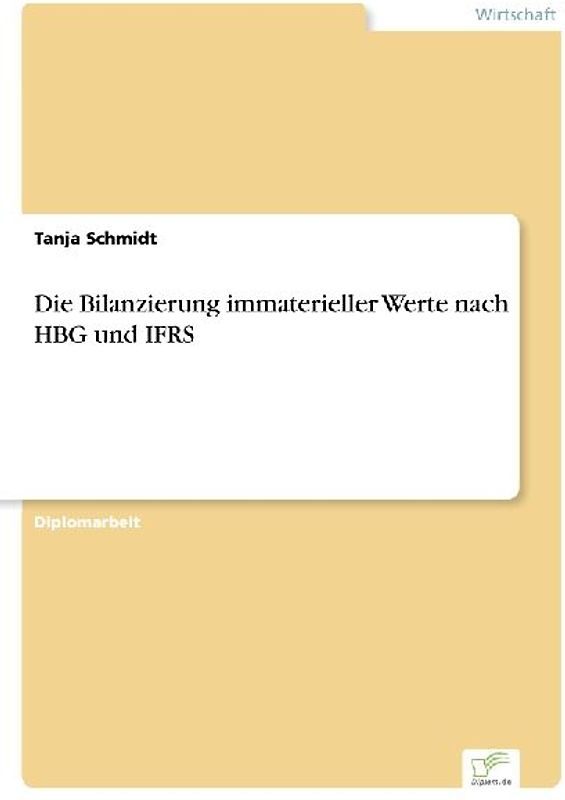 Die Bilanzierung immaterieller Werte nach HBG und IFRS
