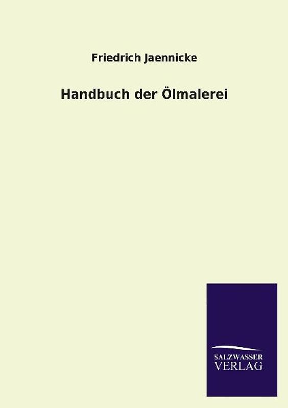 Handbuch der Ölmalerei