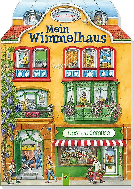 Mein Wimmelhaus. Liebevoll illustriert von Anne Suess