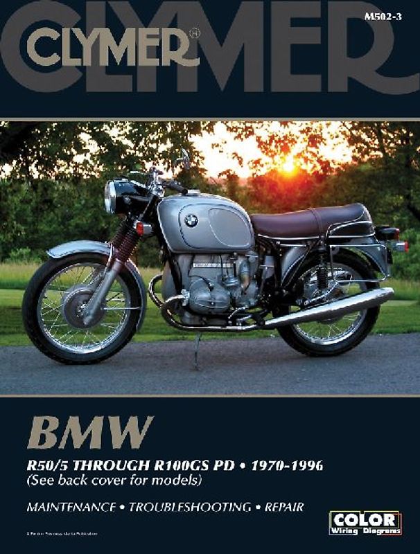 Clymer BMW R50/5 Through R100gs Pd, 1970-1996 (Clymer Motorcycle Repair) - Scott, Ed