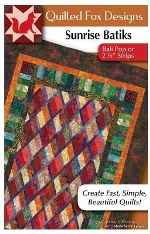 Sunrise Batiks Quilt Pattern