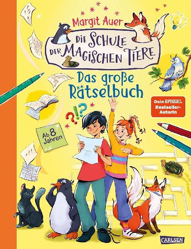 Die Schule der magischen Tiere Beschäftigung: Das große Rätselbuch