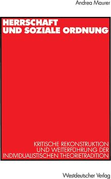 Herrschaft und soziale Ordnung