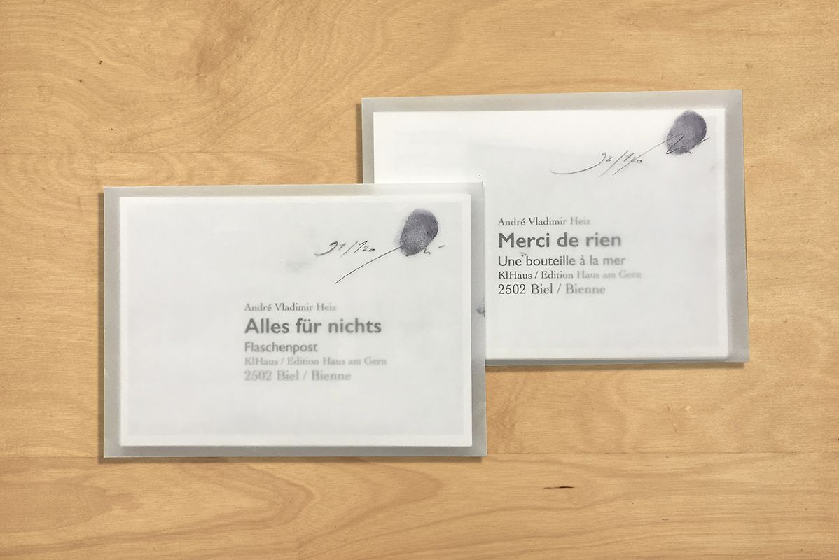 Alles für nichts / Merci de rien