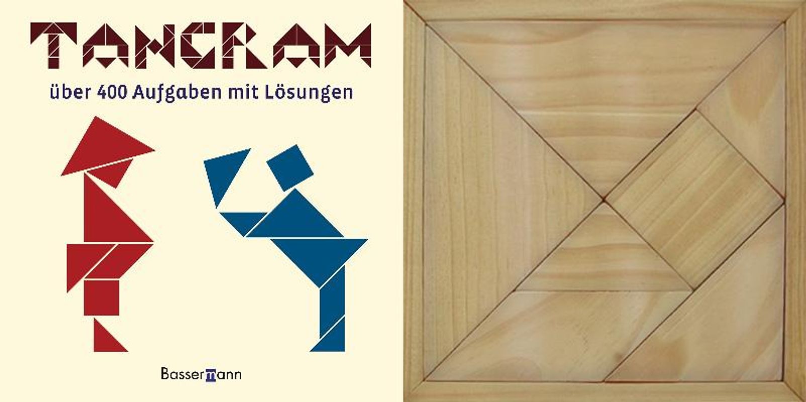 Tangram. über 400 Puzzles mit Lösungen
