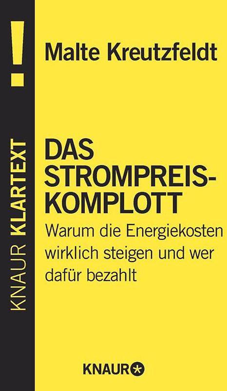 Das Strompreis-Komplott. Warum die Energiekosten wirklich steigen und wer dafür bezahlt