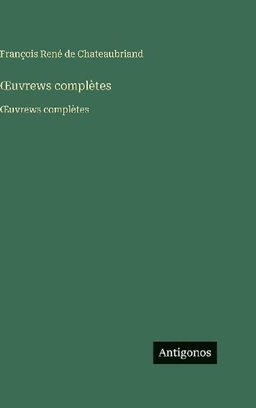 ¿uvrews complètes