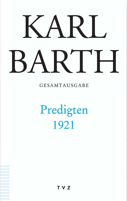 Karl Barth Gesamtausgabe