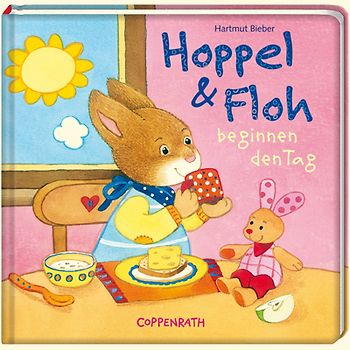 Hoppel & Floh beginnen den Tag