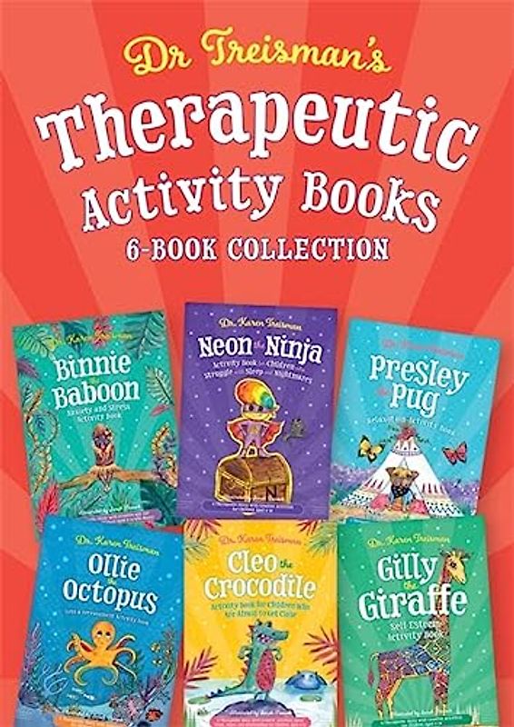 Dr. Treisman's Therapeutic Activity Books: 6-Book Collection