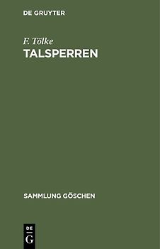 Talsperren