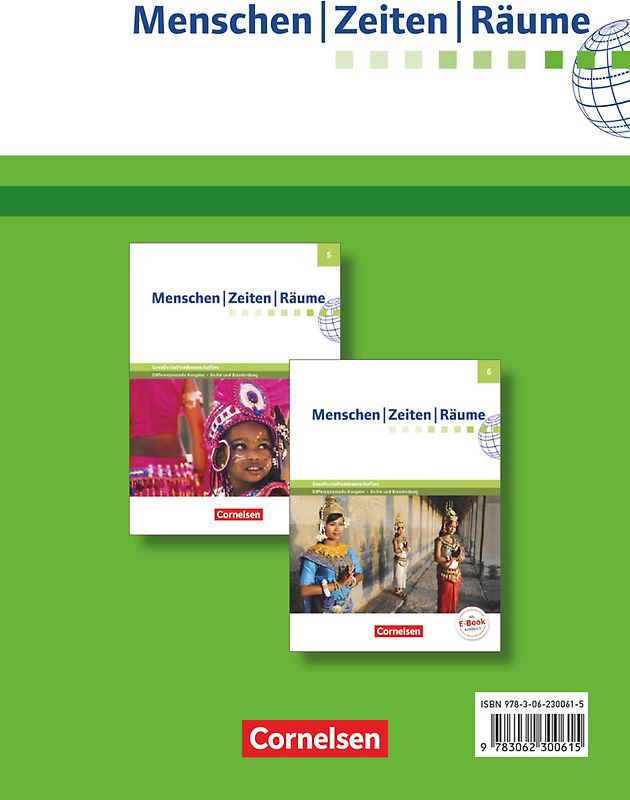 Menschen-Zeiten-Räume - Arbeitsbuch für Gesellschaftswissenschaften - Differenzierende Ausgabe GS Berlin und Brandenburg - Ausgabe ab 2016 - 5./6. Schuljahr