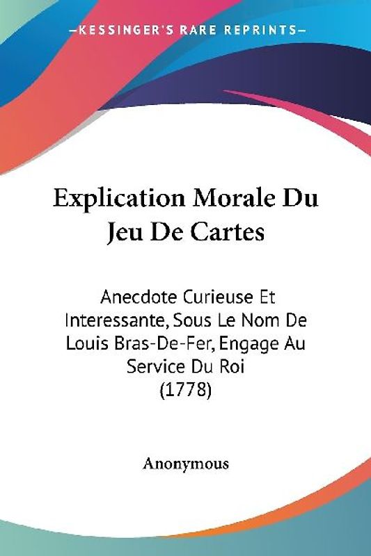 Explication Morale Du Jeu De Cartes