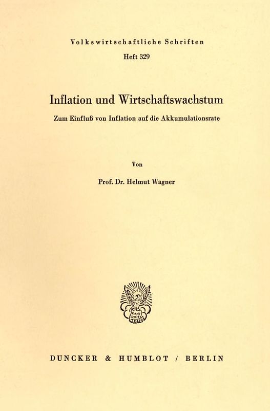 Inflation und Wirtschaftswachstum.