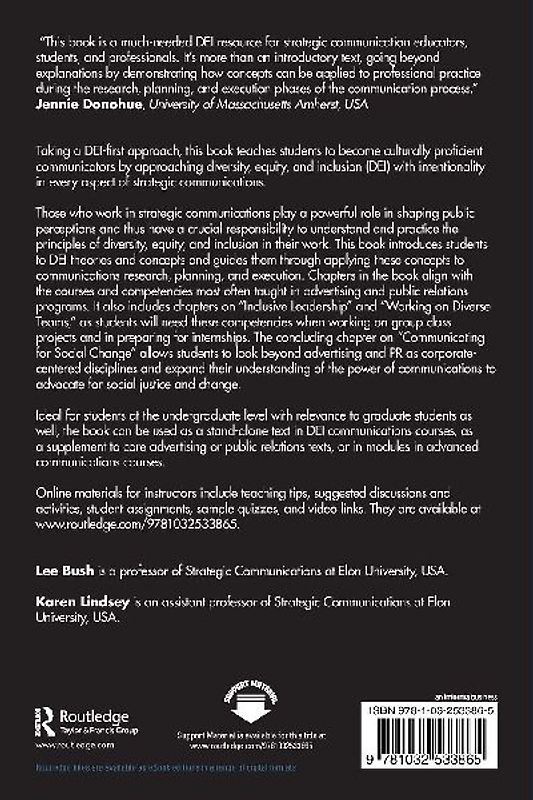 Diversity, Equity, and Inclusion in Strategic Communications