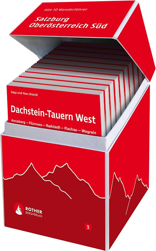 Salzburg - Oberösterreich Süd, Wanderführer-Set