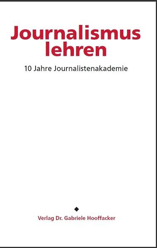Journalismus lehren