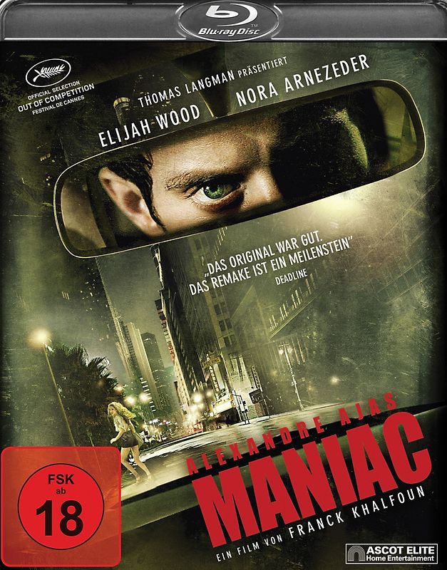 Alexandre Ajas Maniac Blu-ray Disc