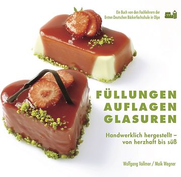 Füllungen, Auflagen, Glasuren