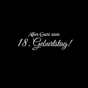 Alles Gute zum 18 Geburtstag: Gästebuch Alles Gute zum 18 Geburtstag 18 Jahre Gäste buch party geschenkideen deko dekoration geburtstagsdeko zubehör ... für mädchen junge mann Cover Schwarz