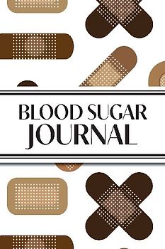 1-Year Daily Blood Sugar Journal (Medical Plasters Multi-Color Dark Skin Tone)