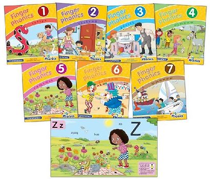 Finger Phonics Books 1-7