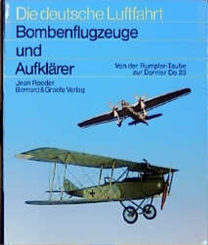 Bombenflugzeuge und Aufklärer