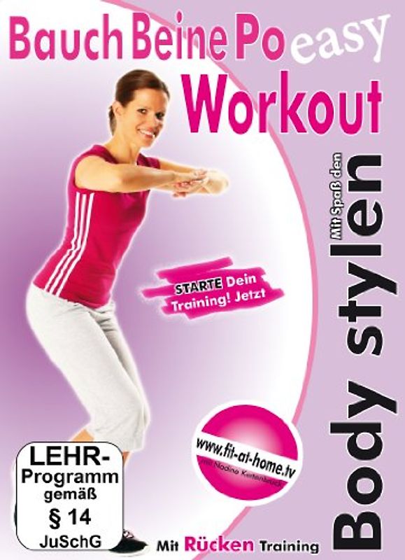 Bauch Beine Po Workout - Mit Spaß den Body stylen DVD