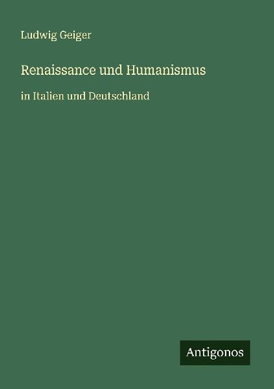 Renaissance und Humanismus