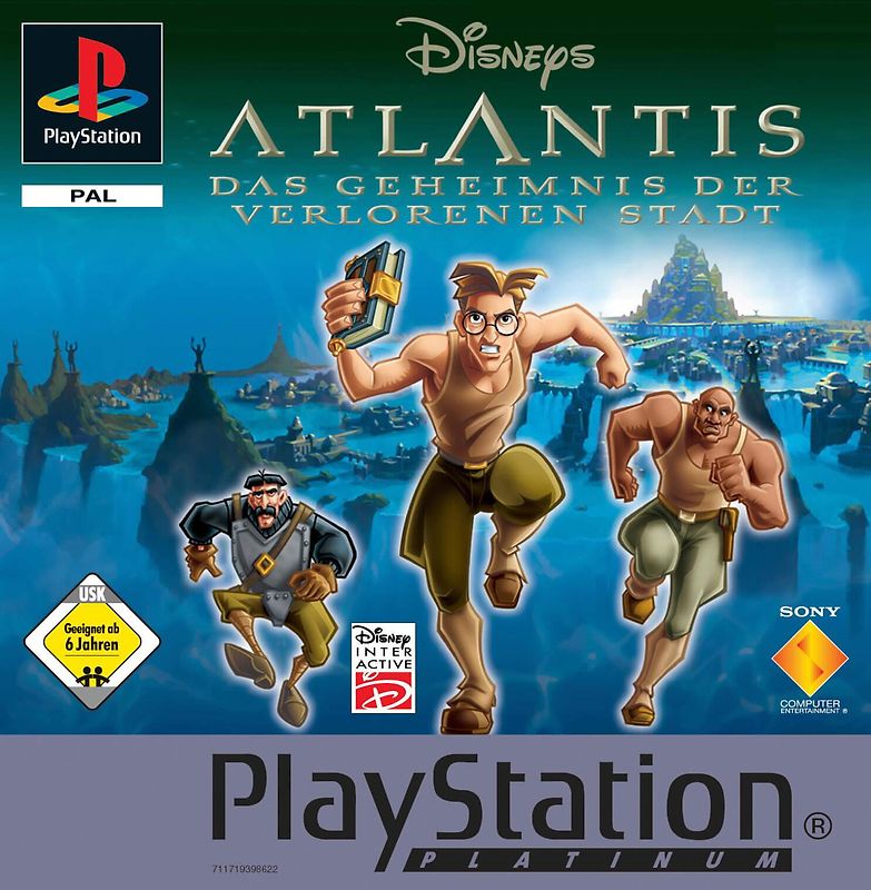 Atlantis - Geheimnis der verlorenen Stadt [Platinum] PlayStation 1