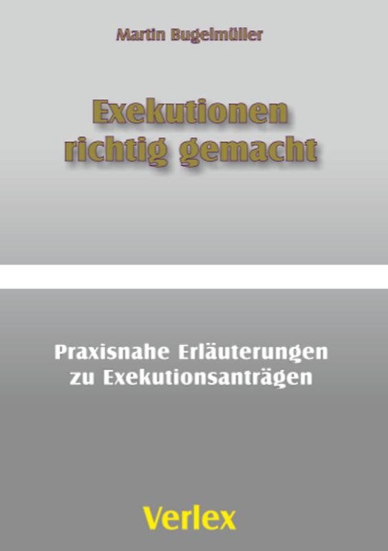 Exekutionen richtig gemacht