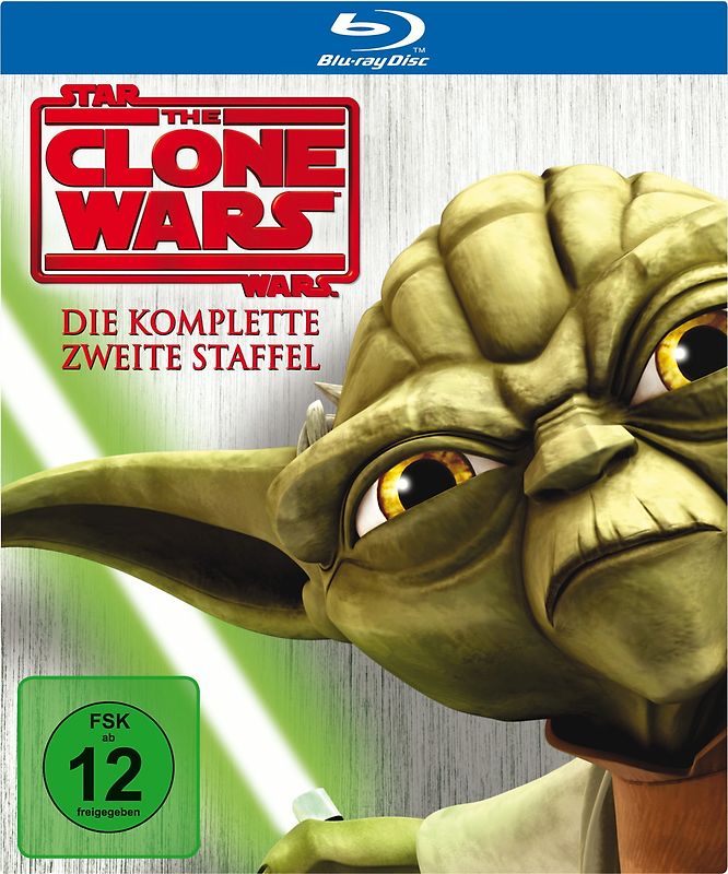 Star Wars: The Clone Wars - Die Komplette zweite Staffel [Collector's Edition, 3 Discs inkl. Booklet] Blu-ray Disc