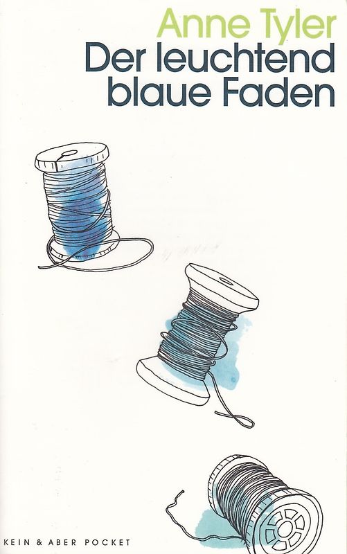 Der leuchtend blaue Faden