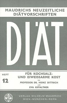 Diät für kochsalz- und eiweissarme Kost