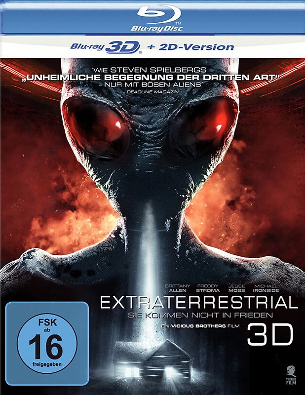 Extraterrestrial - Sie kommen nicht in Frieden [3D Blu-ray + 2D Version] 3D Blu-ray Disc
