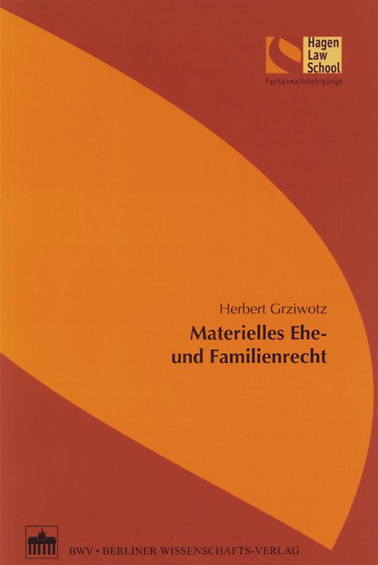 Materielles Ehe- und Familienrecht